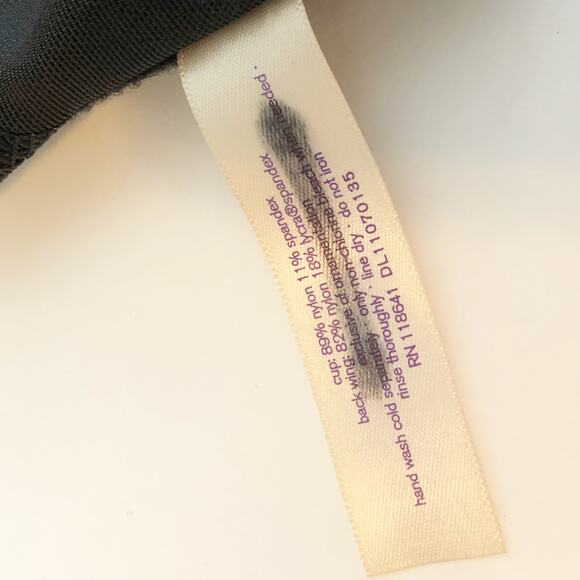 Cacique 44G Bra Black Underwire Support Lane Bryant Plus Size Intimates 8 - Picture 7 of 7